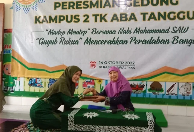 Tampung 217 Siswa, Gedung Kampus 2 TK Aisyiyah Tanggul Diresmikan