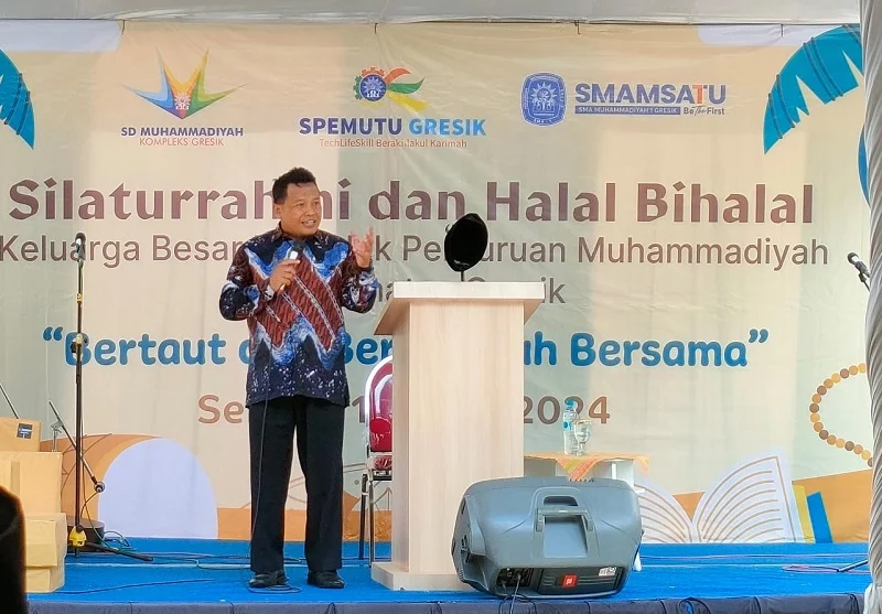 Menakar Nikmat Allah di Acara Syawalan Perguruan Muhammadiyah Gresik