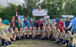 Ada Jurnalis Cilik di Perkemahan HW Pramusyda Lamongan