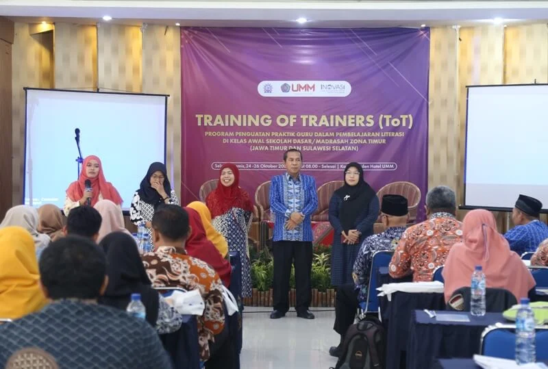 Majelis Dikdasmen Gelar ToT Pembelajaran Literasi
