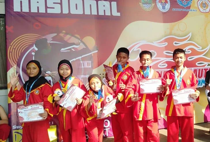 Pesilat SMK Mutu Borong Medali di Bandung Lautan Api Championship