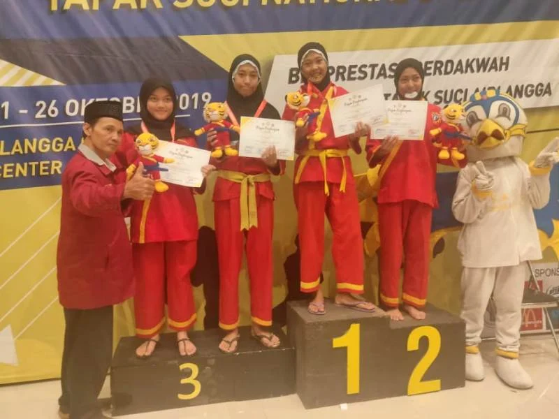 Pesilat SMAM 8 Gresik Sabet Emas di Kejuaraan Airlangga Open