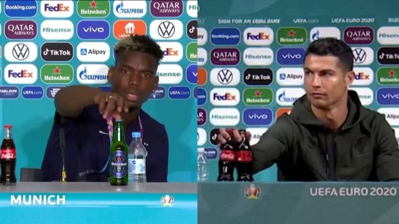 Ketika Ronaldo Singkirkan Coca Cola