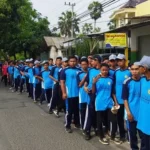Milad Ke-74, Ponpes Karangasem Paciran Menggelar Jalan Sehat
