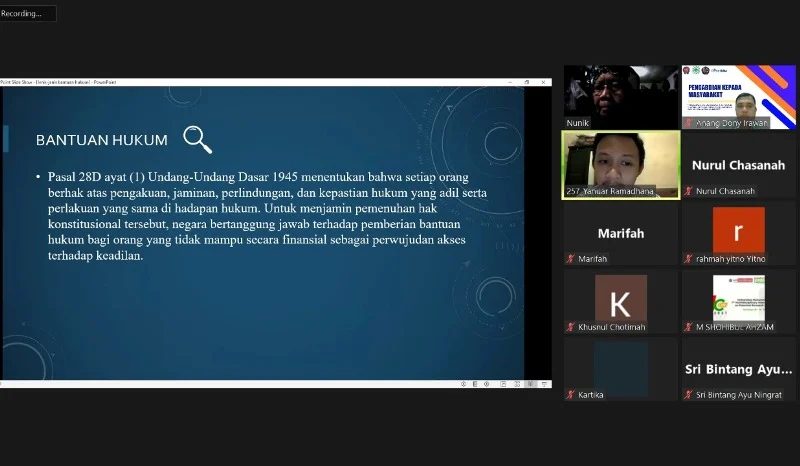 Tim PKM UM Surabaya Gelar Workshop Posbakum ke PCA Sambikerep