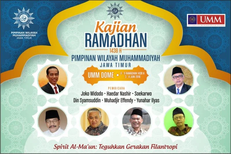 Kajian Ramadhan Muhammadiyah Jatim Live di PWMU TV