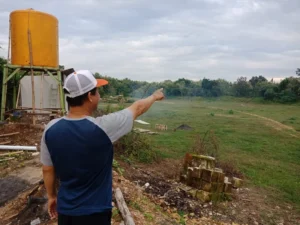Penampakan Gunung Pendil, Lokasi Kemah HW Gresik