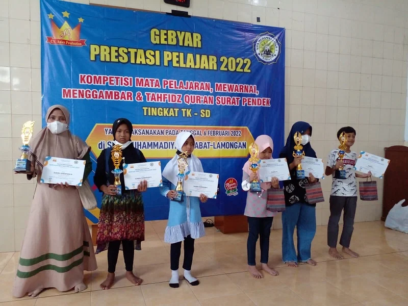 MI Mulia Gendongkulon Boyong Enam Piala Gebyar Prestasi Pelajar