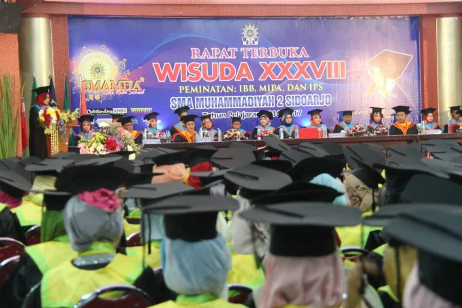 Sekolah Muhammadiyah Penuh Prestasi Itu Wisuda 470 Siswanya