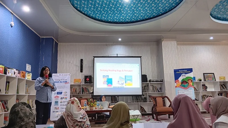 Ragres Gelar ToT Membaca Nyaring