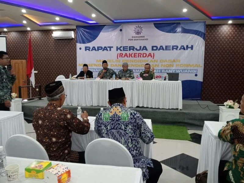 Majelis Dikdasmen Banyuwangi Rakerda, Ini Hasilnya