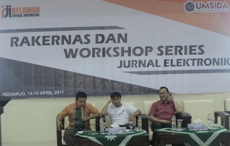 UMSIDA Tuan Rumah Rakernas Relawan Jurnal Indonesia Pertama