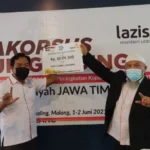 Lazismu Lumajang Serahkan Donasi Palestina Rp 80,9 Juta