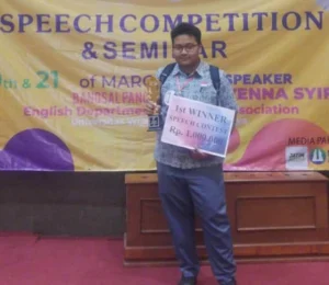 Bahas Wayang, Siswa Ini Juarai Pidato Bahasa Inggris