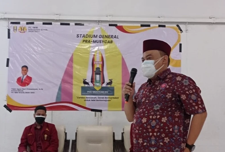 Pesan Rektor UMG di Pramuscab IMM Gresik