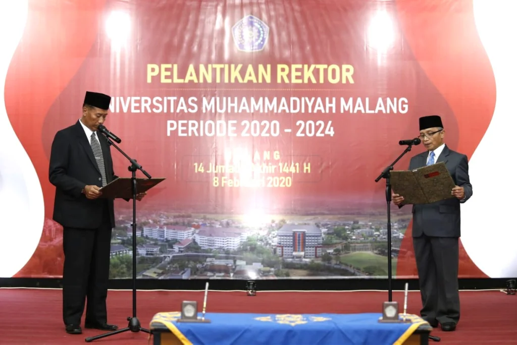 Fauzan Kembali Dilantik sebagai Rektor UMM