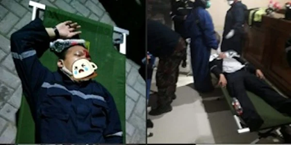 Relawan Kesehatan MDMC Korban Kekerasan Polisi