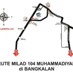 Ini Rute Menuju Stadion Gelora Bangkalan, Tempat Acara Milad ke-104 Muhammadiyah