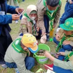 Siswa SD Almadany Bikin Pupuk Kompos dari Sampah Organik