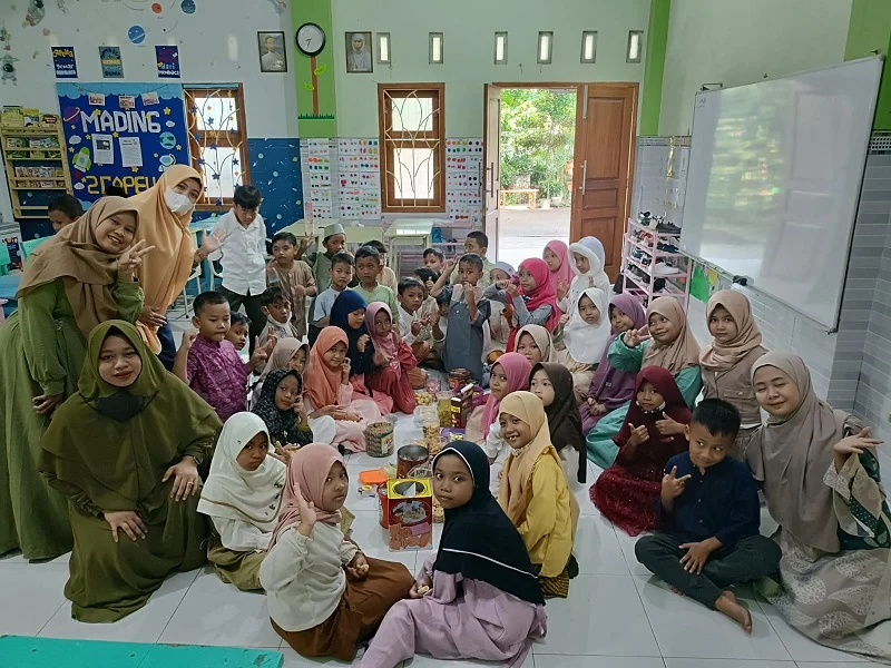 SD Almadany Adakan Halalbihalal Antar Kelas, Ini Serunya
