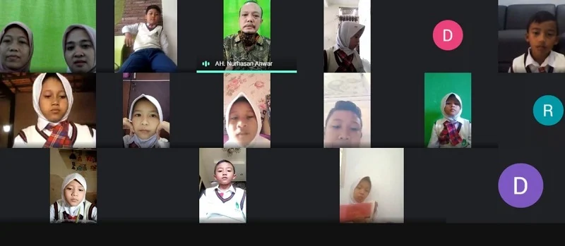 SD Almadany Gelar Program Sayang Tanaman