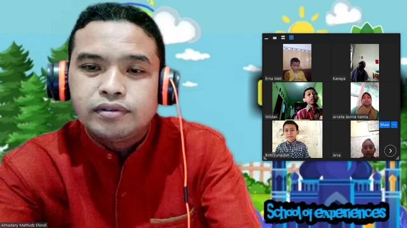 Ngabuburit Virtual ala SD Almadany, Ini Lucunya
