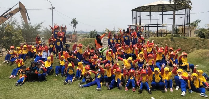 Outdoor Learning, Siswa Sekolah Kreatif Kunjungan Tempat Ini