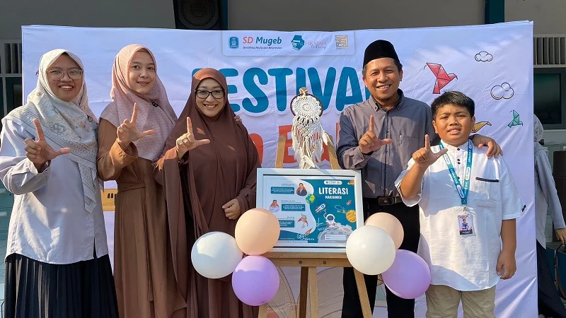 Buku Literasi Harianku SD Mugeb Resmi Dilaunching