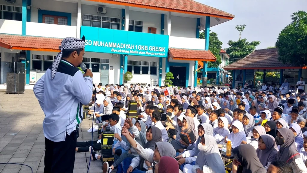 Siswa SD Mugeb Belajar Esensi Sabar di Acara Ini