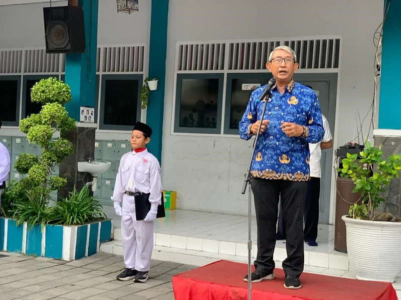 SD Mugeb Upacara Bendera, Begini Amanat Wakil Ketua PCM