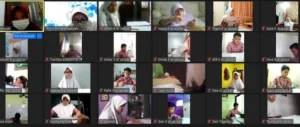 Wali Kelas SDM 3 Ikrom Pantau Siswa Ujian lewat Zoom