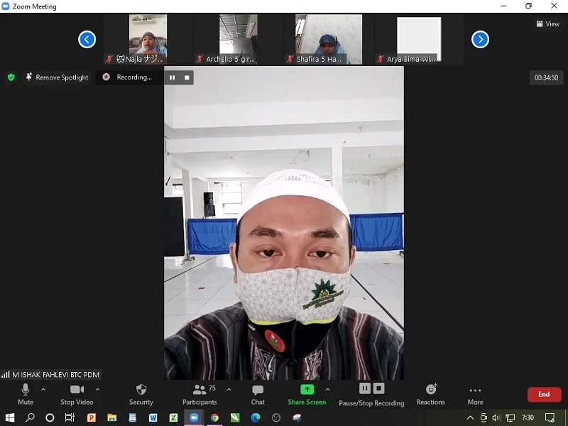 Tiga Pesan Jadi Anak Saleh untuk Siswa Berlian