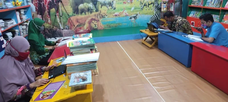 Belajar Bahasa di SD Muri makin Hidup