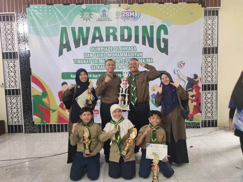 SD Muhasa Ngawi Juara Umum O2SM