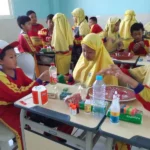 Ada Letusan Gunung ketika Merayakan Lomba Agustusan di Sekolah Ini