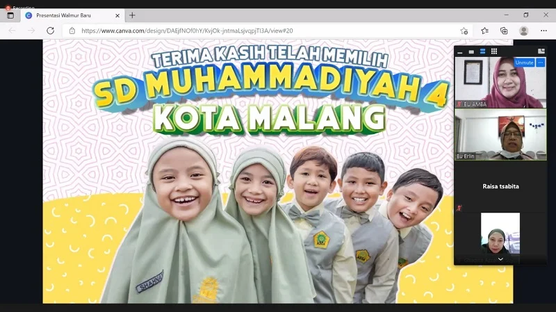 SD Mupat Gelar Sosialisasi Ajaran Baru secara Virtual