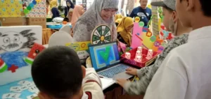 Cerobong Angka SD Muri Gresik Memikat Pengunjung Pameran Ini