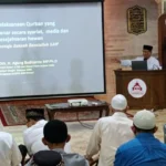 Siswa SD Musix Ngaji Tutorial Kurban di Masjid Agung Kauman Yogyakarta