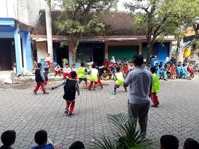 SD Mutu Tops Dukun Adakan Classmetting Futsal