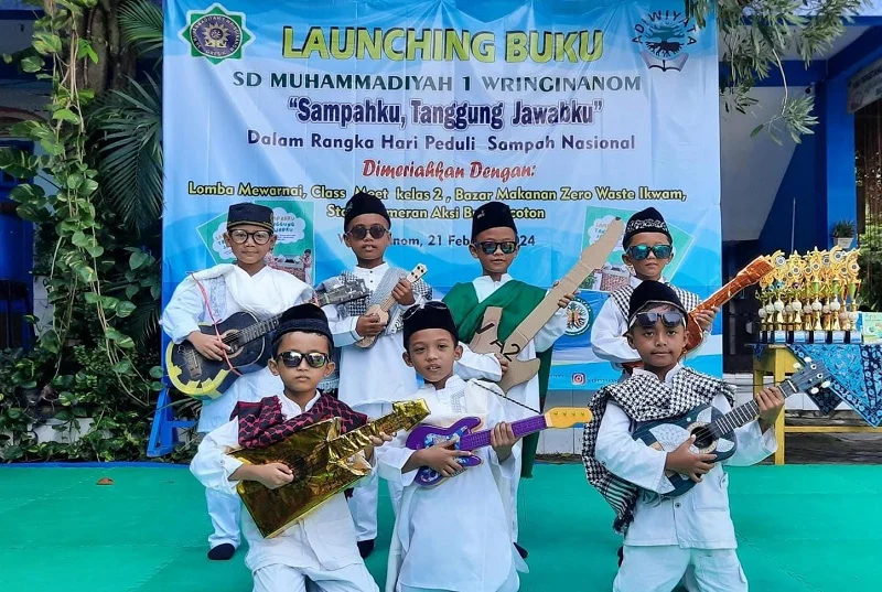 Sekolah Adiwiyata Nasional SD Muwri Gelar HPSN, Ini Keseruan Tampilannya