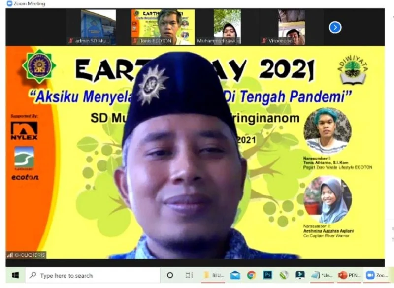 SD Muwri Peringatan Hari Bumi, Ini Pesannya