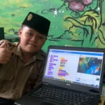 Siswa Sekolah Kreatif Menganti Bikin Game Sederhana di Scratch