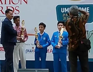 Percaya Diri, Siswa SDM Limas Ini Rebut Juara 1 Matematika ME Award