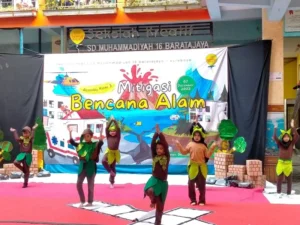 Mitigasi Bencana Bisa lewat Tari di Sekolah Kreatif