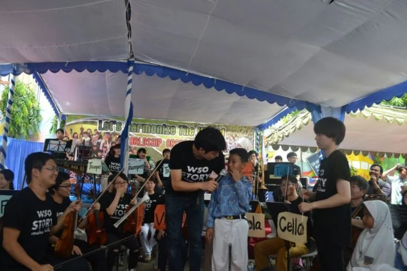 Serunya Duet Konser Tapak Suci dan Orkestra Musik dari Jepang