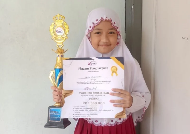 Siswa SD Musix Juara I Story Telling di Ajang Ini