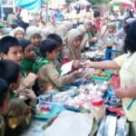 Ketika Para Siswa Belajar Langsung di Pasar Tradisional