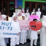 Belum Berhak Mencoblos, Anak-Anak SD Ini Titip Aspirasi kepada Capres dan Wakil Rakyat di Pemilu 2019