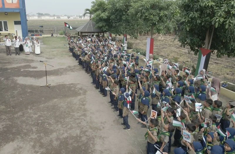 Doa Bersama untuk Palestina, Ada Semangka dan Atuna Tufuli