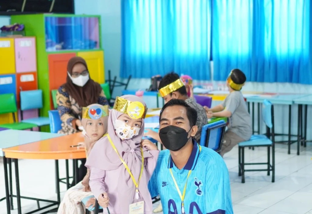 Murid TK Jerman Mengikuti Observasi Siswa Baru SDMM